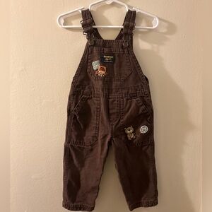 Vintage Oshkosh brown overalls